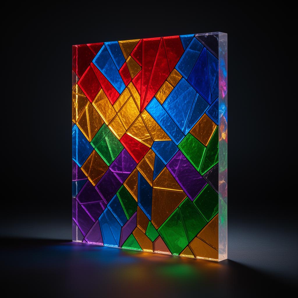 Decorative acrylic sheet